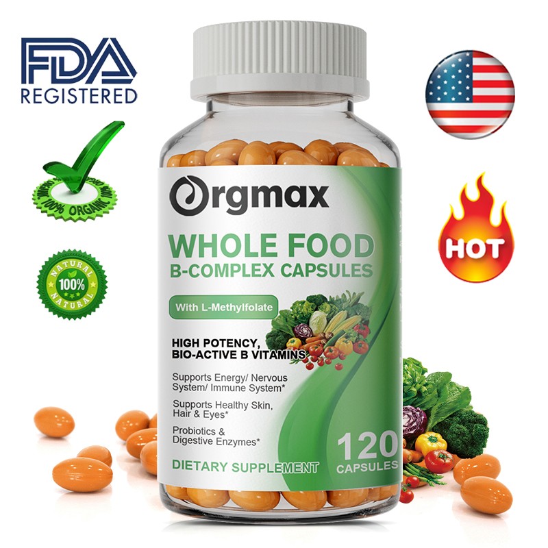 Vitamin B-Complex Supplement – Super B Vitamin, Boost Immune, Energy, Metabolism