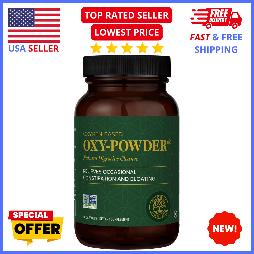 Colon Cleanse, Constipation Relief for Women & Men, Magnesium Oxide Colon Detox