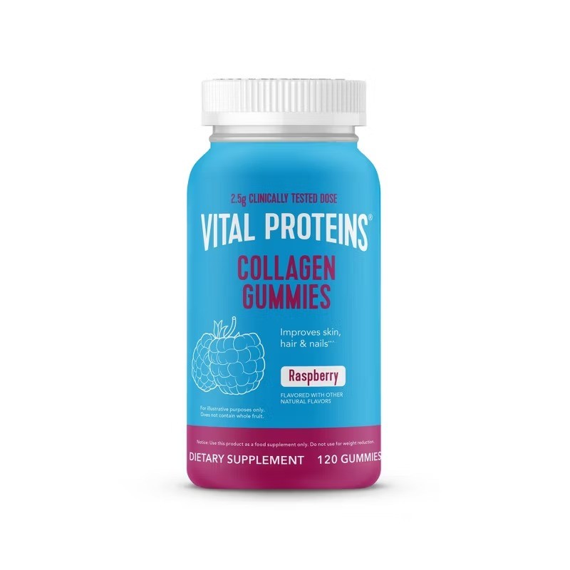 Vital Proteins Collagen Gummies – Raspberry – 120ct