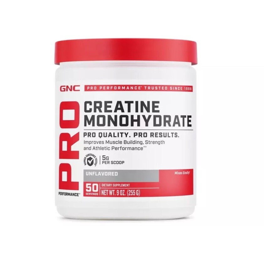 GNC ProPerformance Creatine Monohydrate 50 Servings