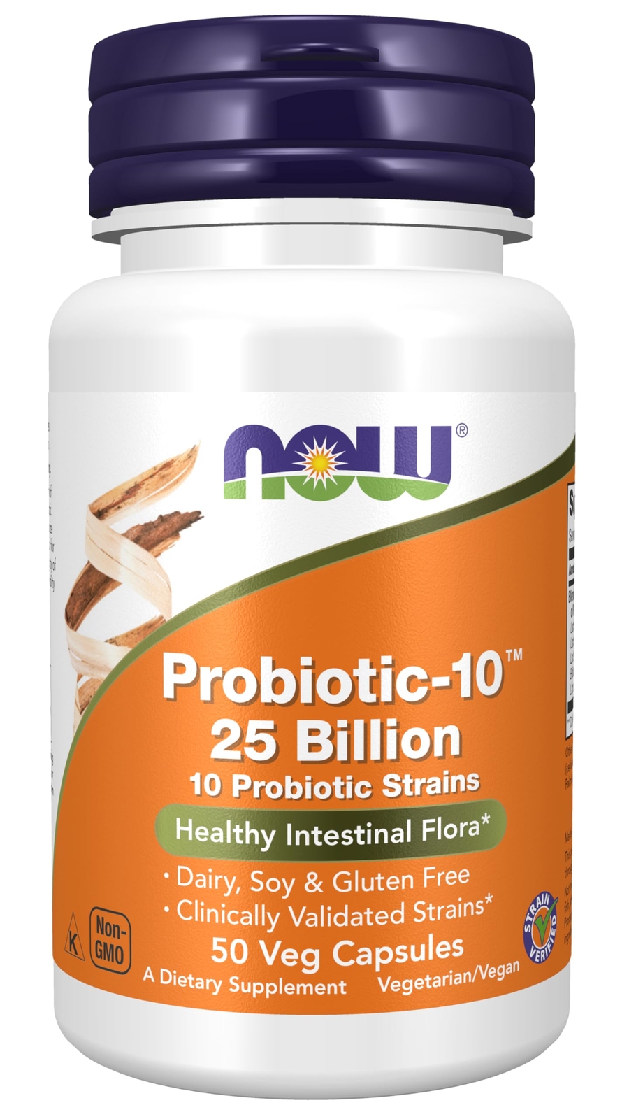 Probiotic 10 Nutritional Supplement 50 Capsules 10 Strains Healthy Digestive …
