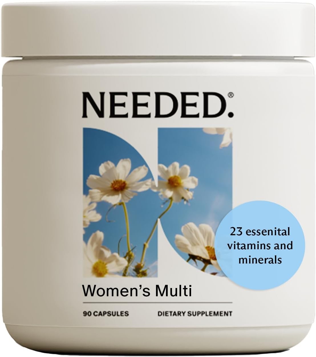 Needed. Multivitamin for Women with 23 Vitamins, Minerals and Antioxidants -…
