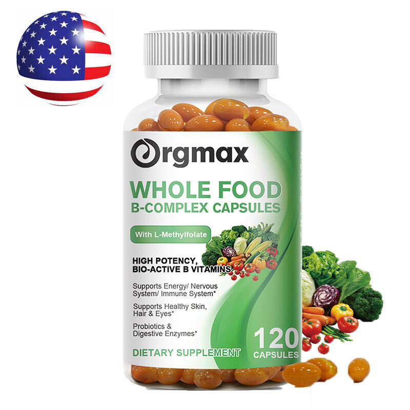 Vitamin B Complex Vitamin B Supplement – B-Complex Vitamins with B12, B6, B9