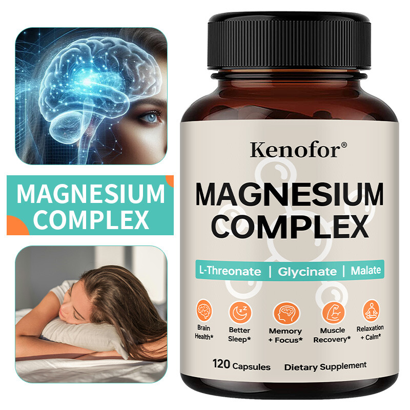 Triple Magnesium Complex – Brain & Sleep Health – L-Threonate, Glycinate