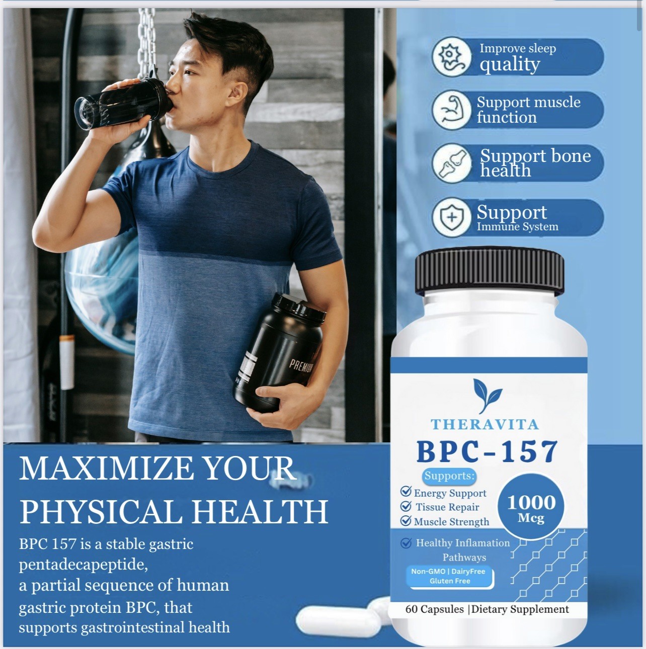 157 – Supports joint health and enhances muscle building and recovery