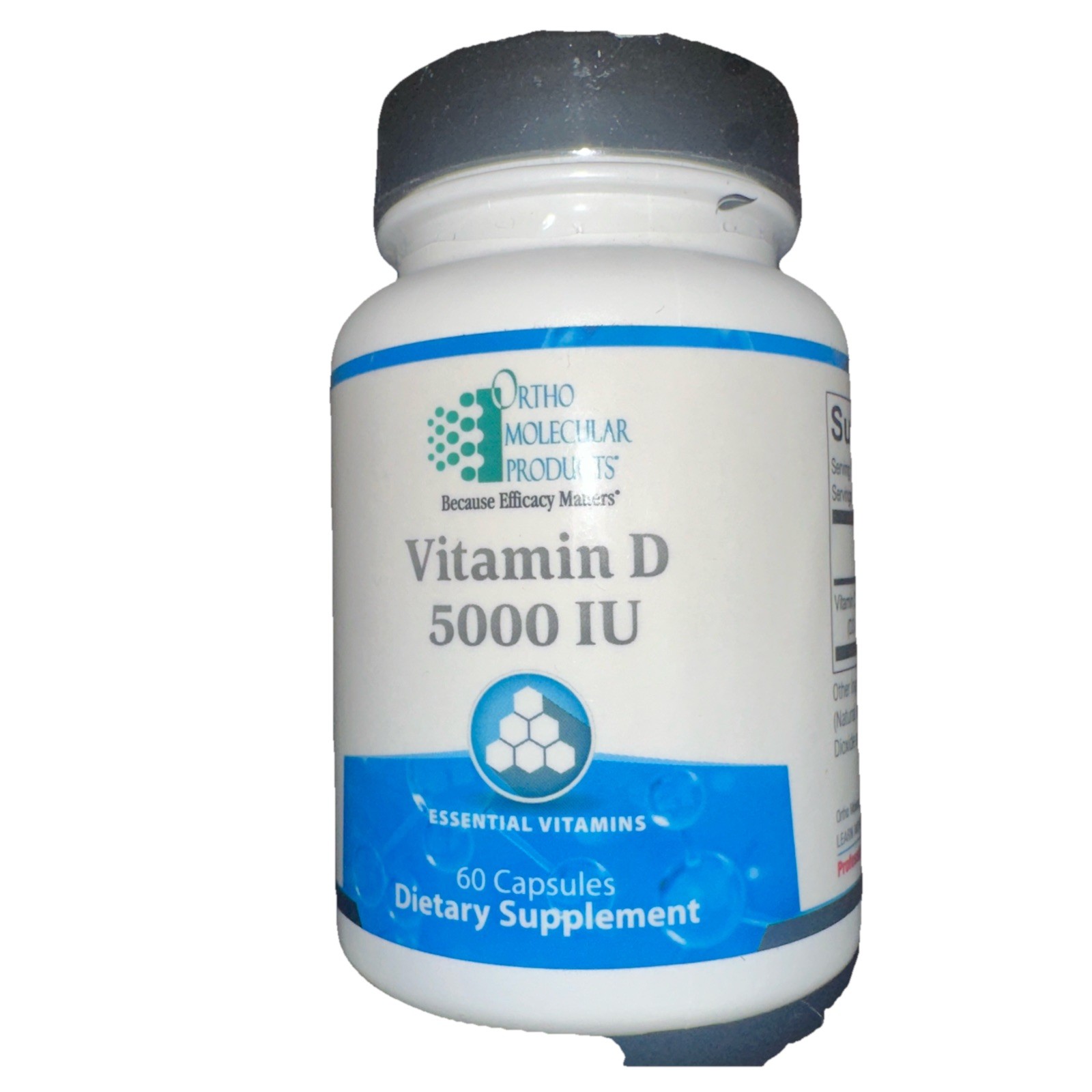 Wholesale Ortho Molecular Vitamin D3 5000 IU – 60 Capsules – Exp 12/25
