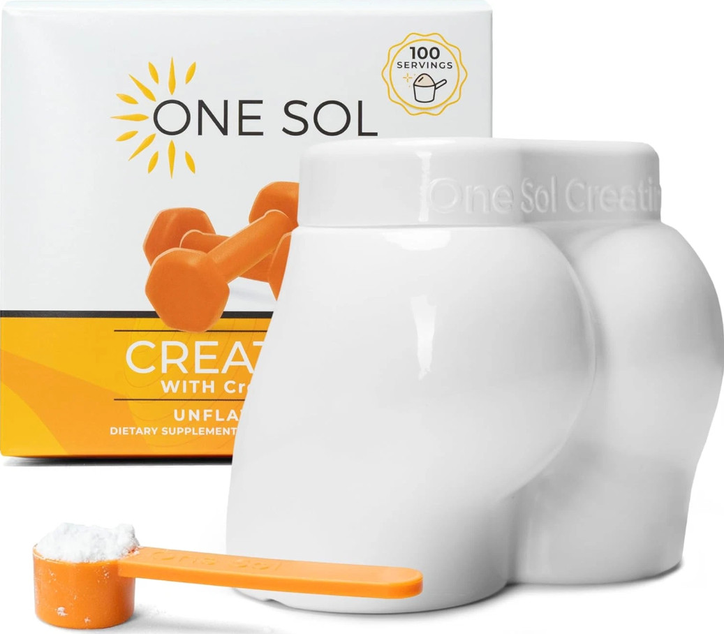 ✨OneSol Creatine for Women Booty Gain, All Natural Women’S Creatine Powder with