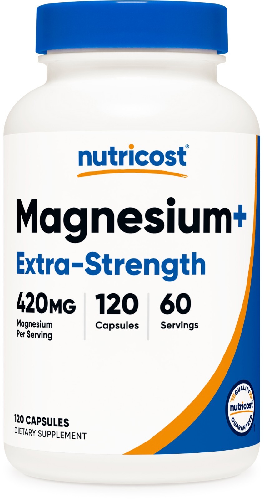 Nutricost Magnesium+ Extra Strength 420mg, 120 Capsules – 60 Servings