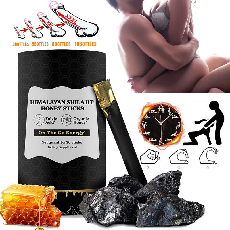 Better Alt Pure Himalayan Shilajit Sticks with Organic Honey, Naturally Sweeter
