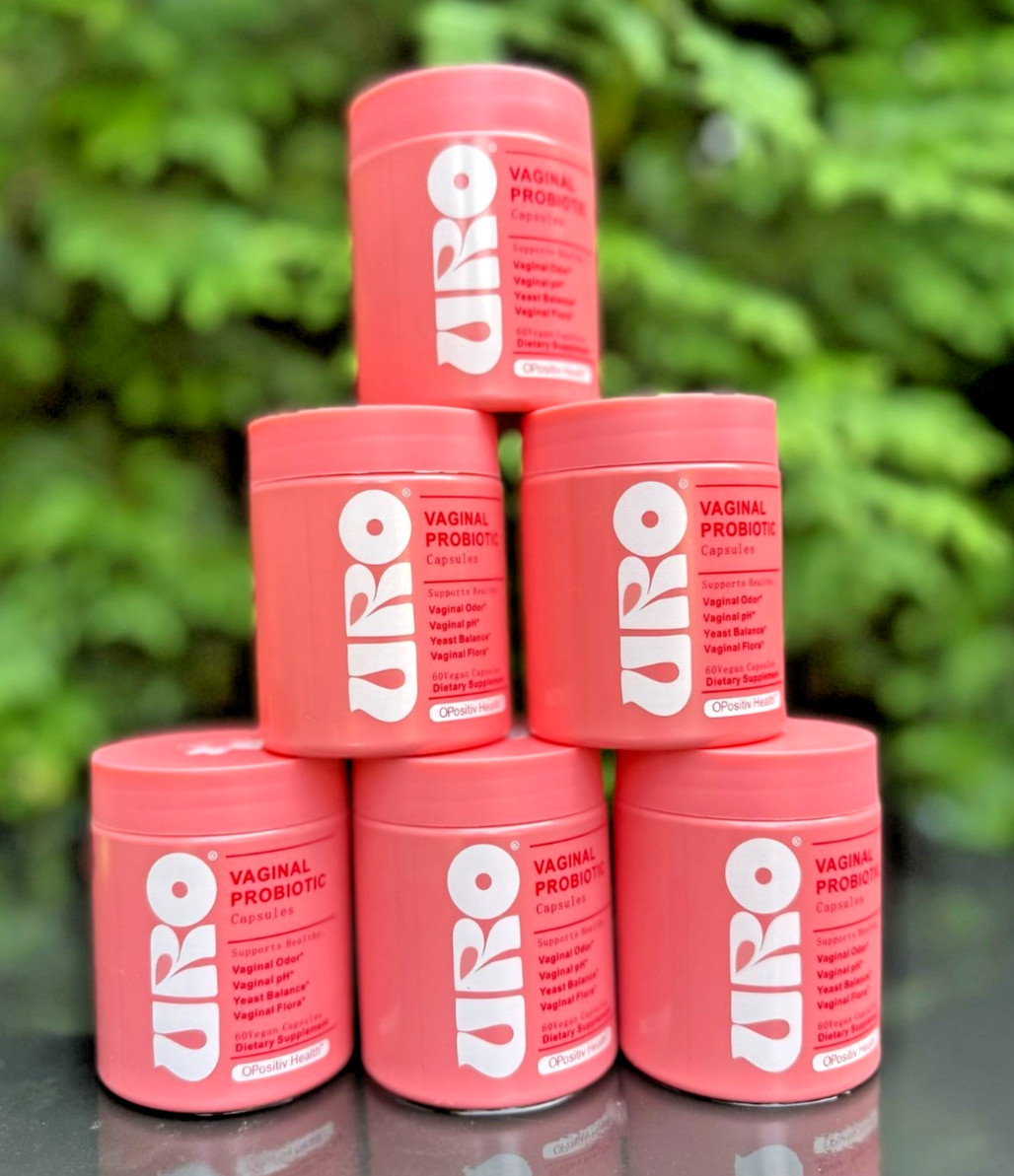 6 Packs URO Vaginal Probiotic Capsules for pH Balance, Vaginal Odor & Health