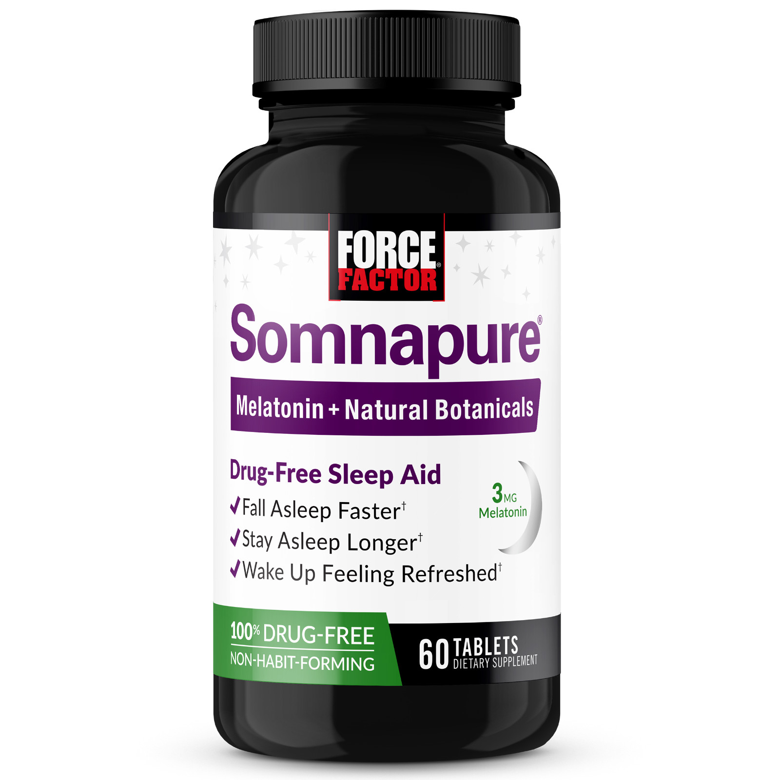Force Factor Somnapure Melatonin 3mg Natural Sleep Aid