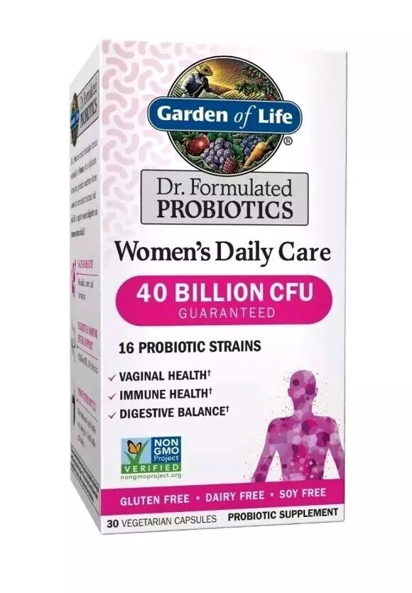 Garden of Life Dr. Formulated Probiotics Women’s 40 Billion 30 Ct Exp 04/2026+