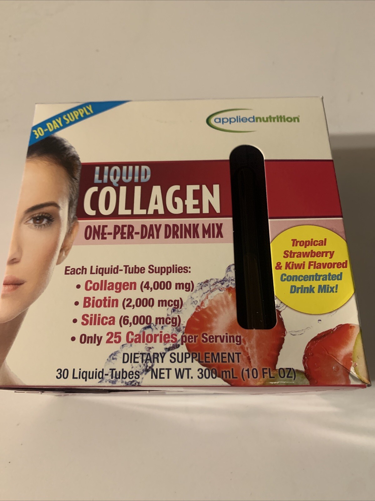 Applied Nutrition LIQUID COLLAGEN Drink Mix 30 Tubes – 10 ml each BB 2/27