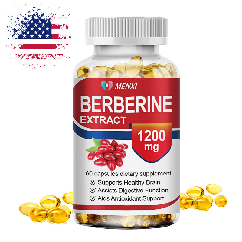 1200mg Berberine Supplement per Serving – High Absorption Heart Health Support