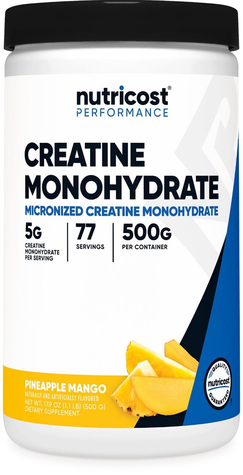 Nutricost Creatine Monohydrate Powder (500G) (Pineapple Mango)