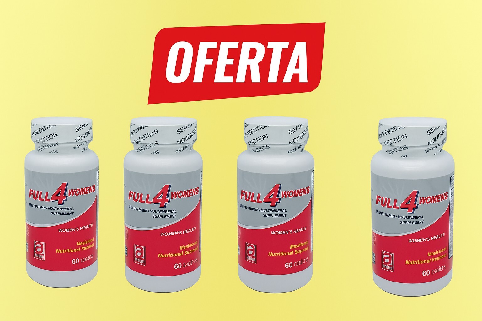 4 Full 4 Womens Multivitamin  Multimineral Supplement  Womens Health vitaminas