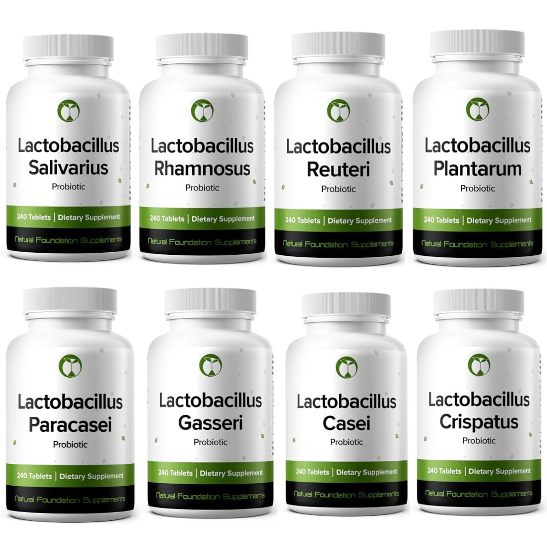 Lactobacillus Probiotic Supplement 240 Tablets 3 Billion CFU