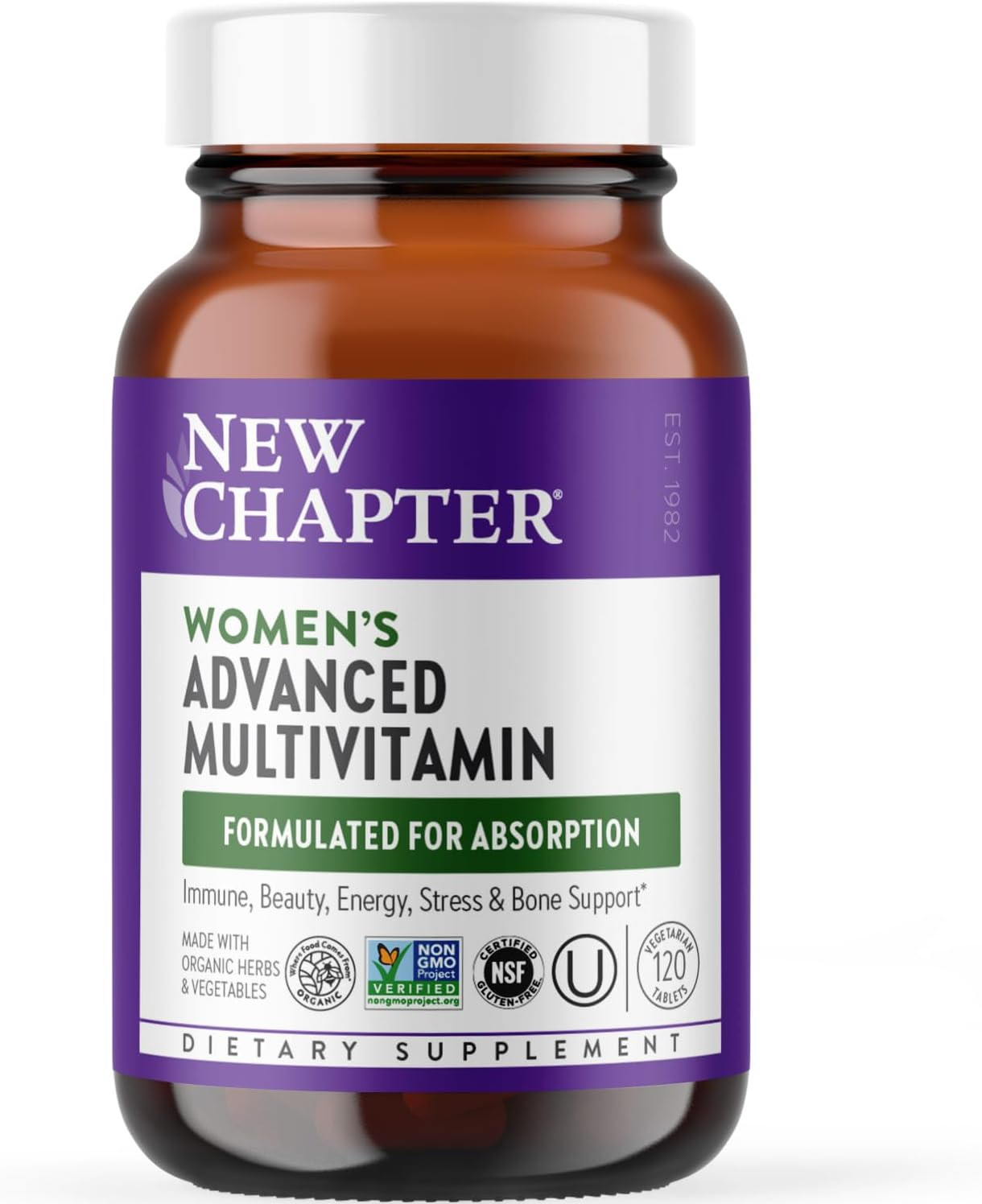 Women’S Multivitamin Advanced Formula for Stress, Bone, Immune, Beauty & Ener…