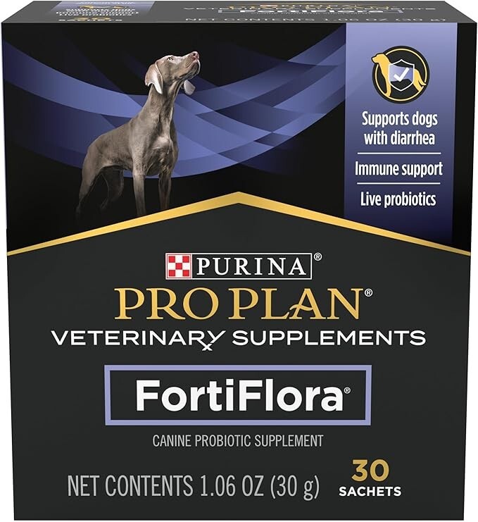 Purina FortiFlora Dog Probiotic Supplement – 30 Count