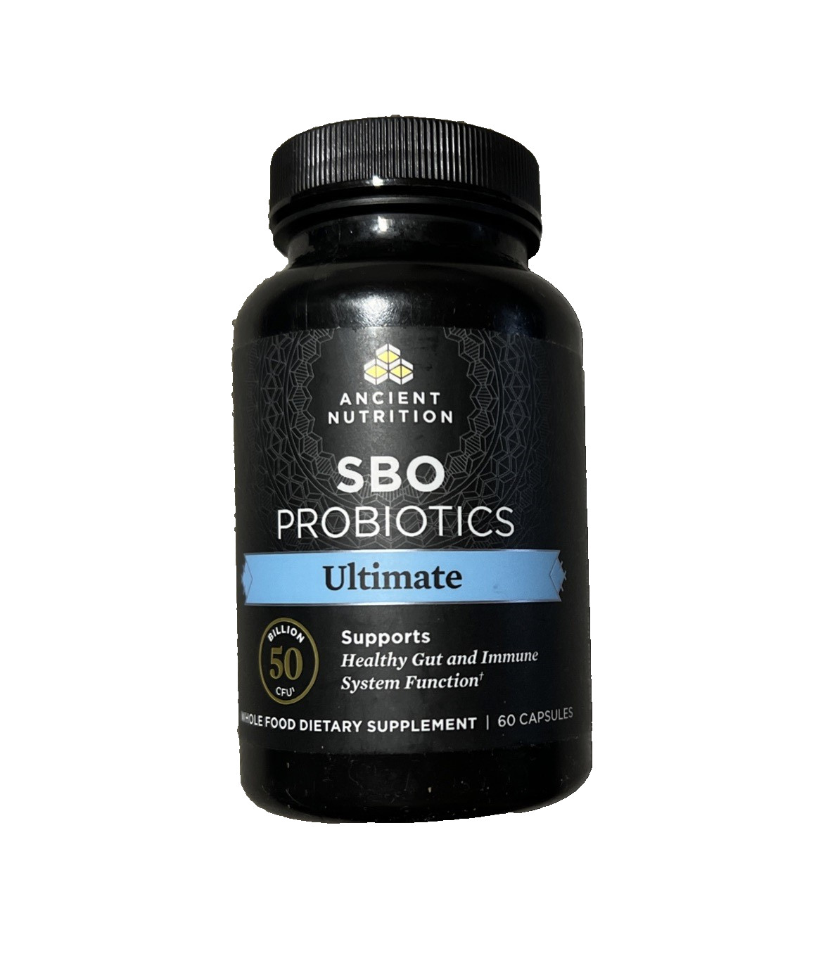 Ancient Nutrition Extra Strength Probiotics 50 Billion CFU 60 Caps / Exp 10/25