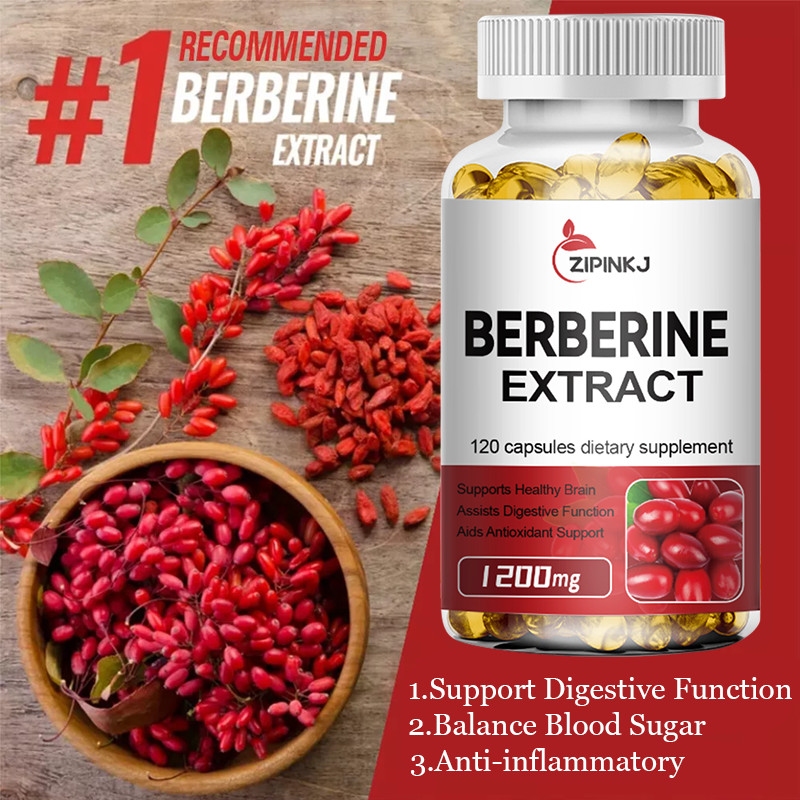 Berberine Supplement 1200mg per Serving – High Absorption Heart Health Support