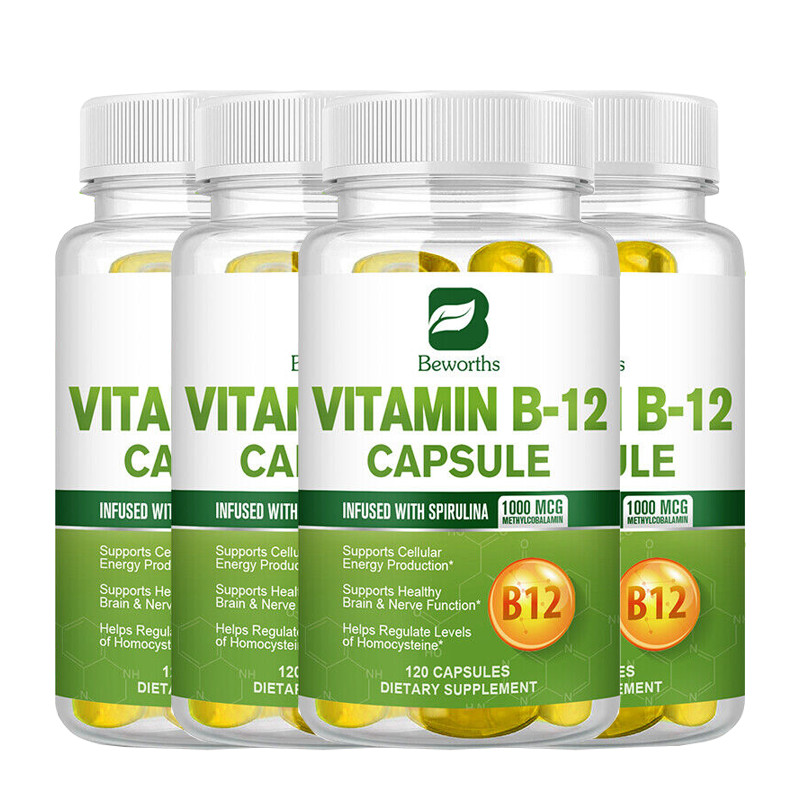 Vitamin B12 Methylcobalamin 1000mcg Energy, Mood & Nervous System Support