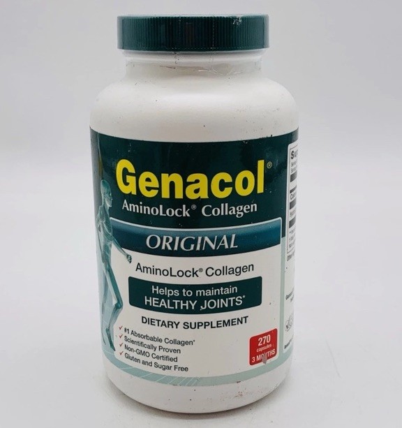 Genacol Original – AminoLock Collagen Capsules (270 Count) Exp 09/2028 SEALED