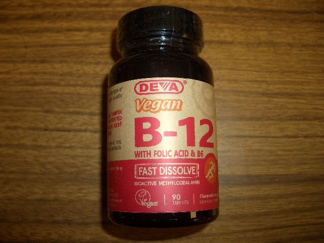 Deva VEGAN VITAMIN B-12 w/ Folic Acid & B6 Fast Dissolve 90 Tabs Exp 12/3/25