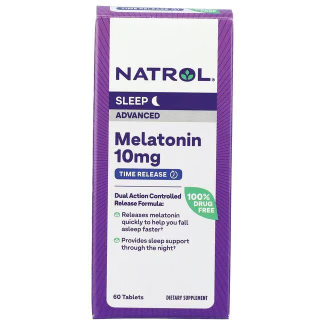 Natrol Melatonin Time Release 10 mg 60 Tabs