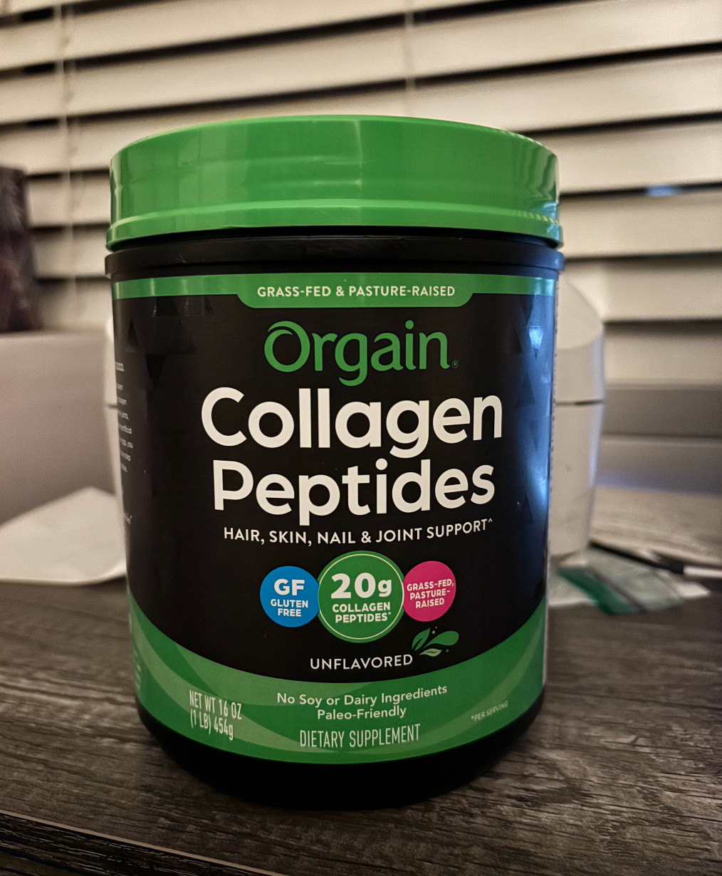 1Lb Grass-Fed Collagen Peptides Powder, Unflavored