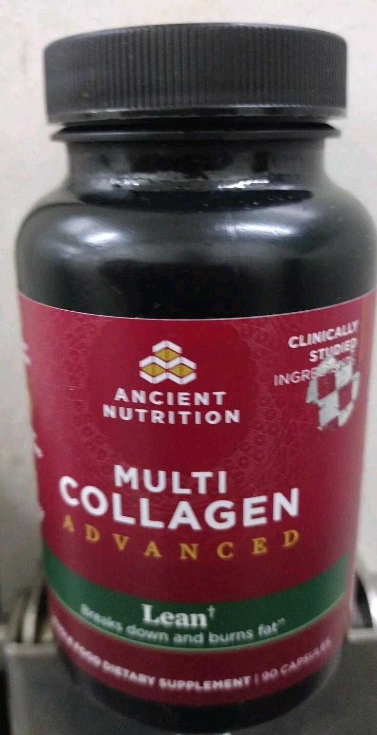 Multi Collagen Advanced Lean+ Burns Fat  – 90 Capsules EXP 9/16/27