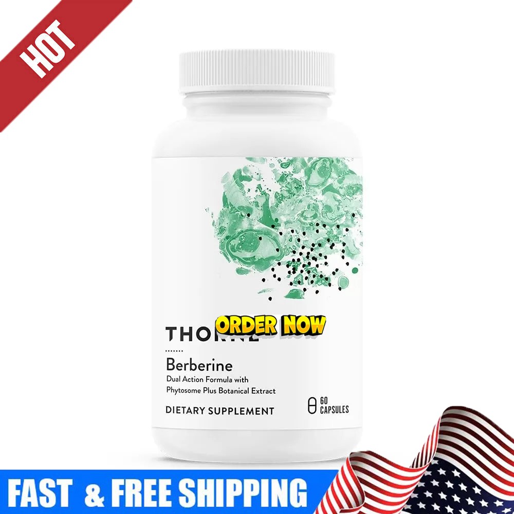 Berberine 1000mg Supplement Dual Action Formula 60 Caps – Premium Quality