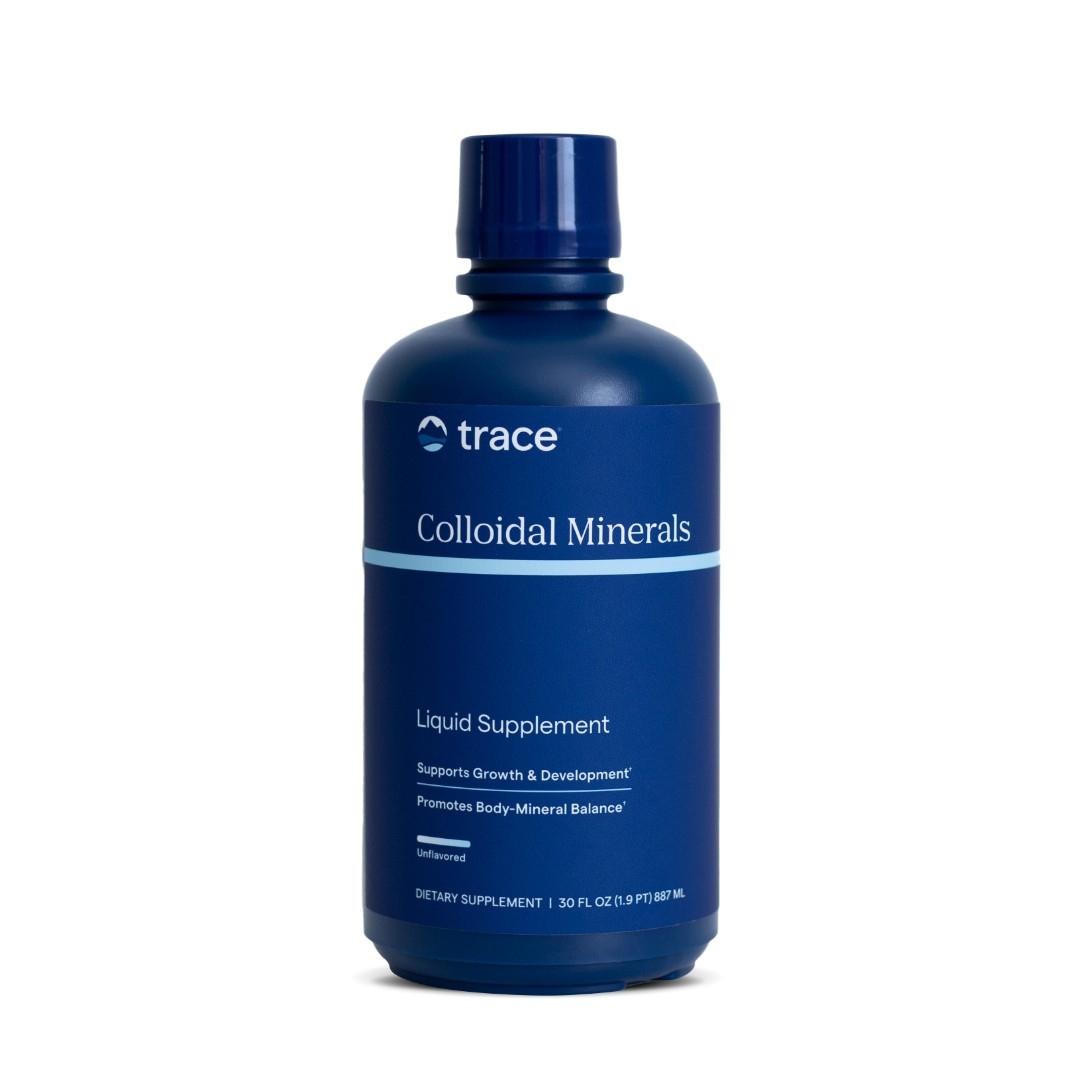 Trace Minerals Colloidal Minerals Fulvic Acid Potassium Immune Support 32 fl oz