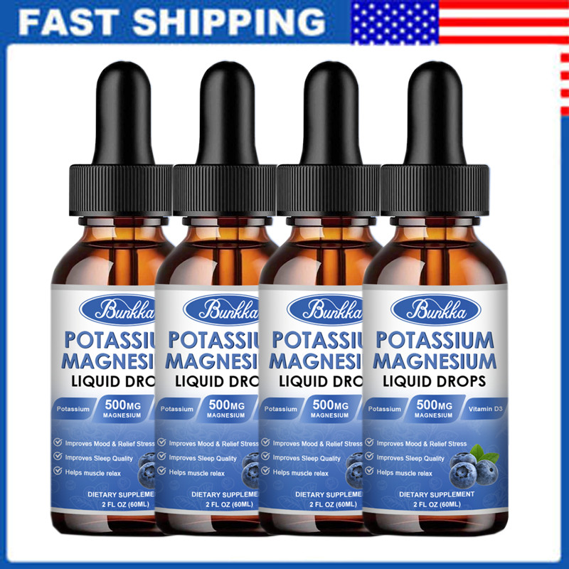 Potassium Magnesium Supplement Triple Magnesium Complex Immune Muscle Health