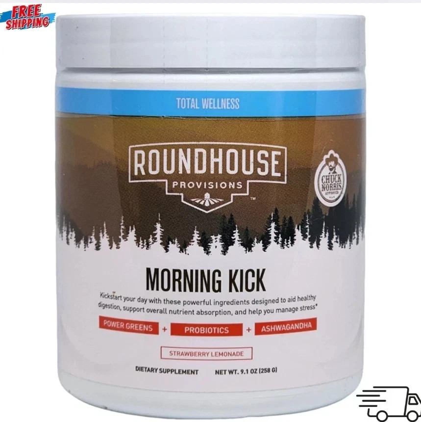 ROUNDHOUSE Morning Kick by Chuck Norris: Superfood for Energy, Digestion & Focus