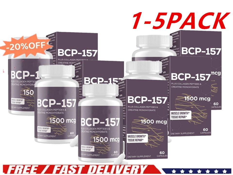 BCP-157 Capsule 60pc,High-purity Collagen Peptide Formula Promotes Muscle Growt/
