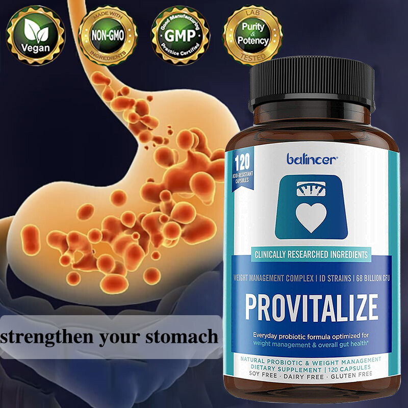 Probiotic 68 Billion Cfu Promote Metabolism Enhanced Weight Management 30-120 Ct
