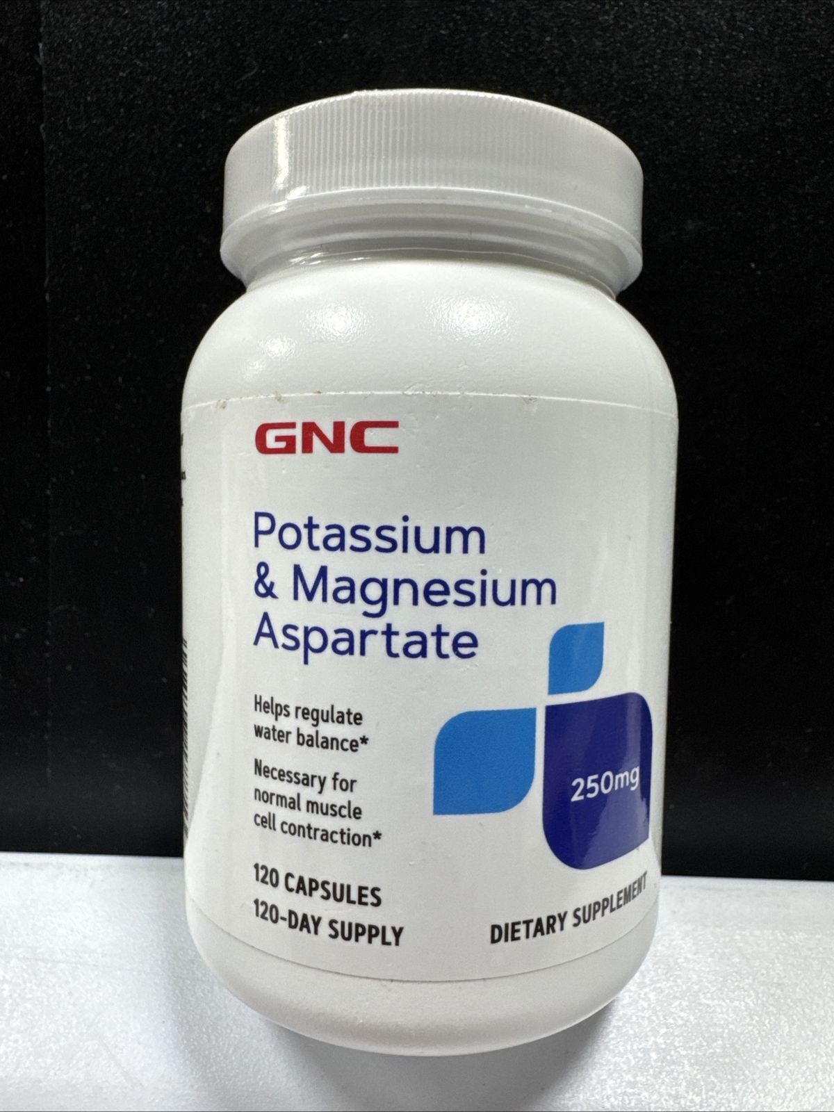 ✨GNC POTASSIUM & MAGNESIUM ASPERTATE 120 Capsules/120 Day Supply- Exp.06/2027✨