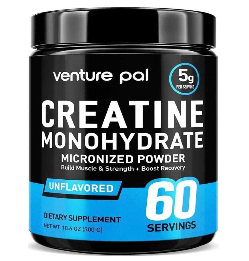 Venture Pal Creatine Monohydrate 60 Servings Micronized Powder 10.6oz Unflavored