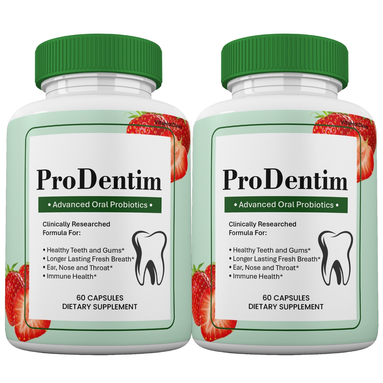 ProDentim Capsules, Prodentim Supplement for Teeth And Gums Health (2 pack)