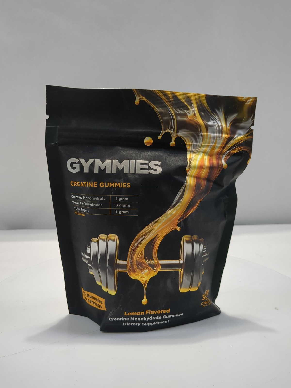 Gymmies Creatine Monohydrate Gummies – Muscle Growth, Performance, 5g 90 Count