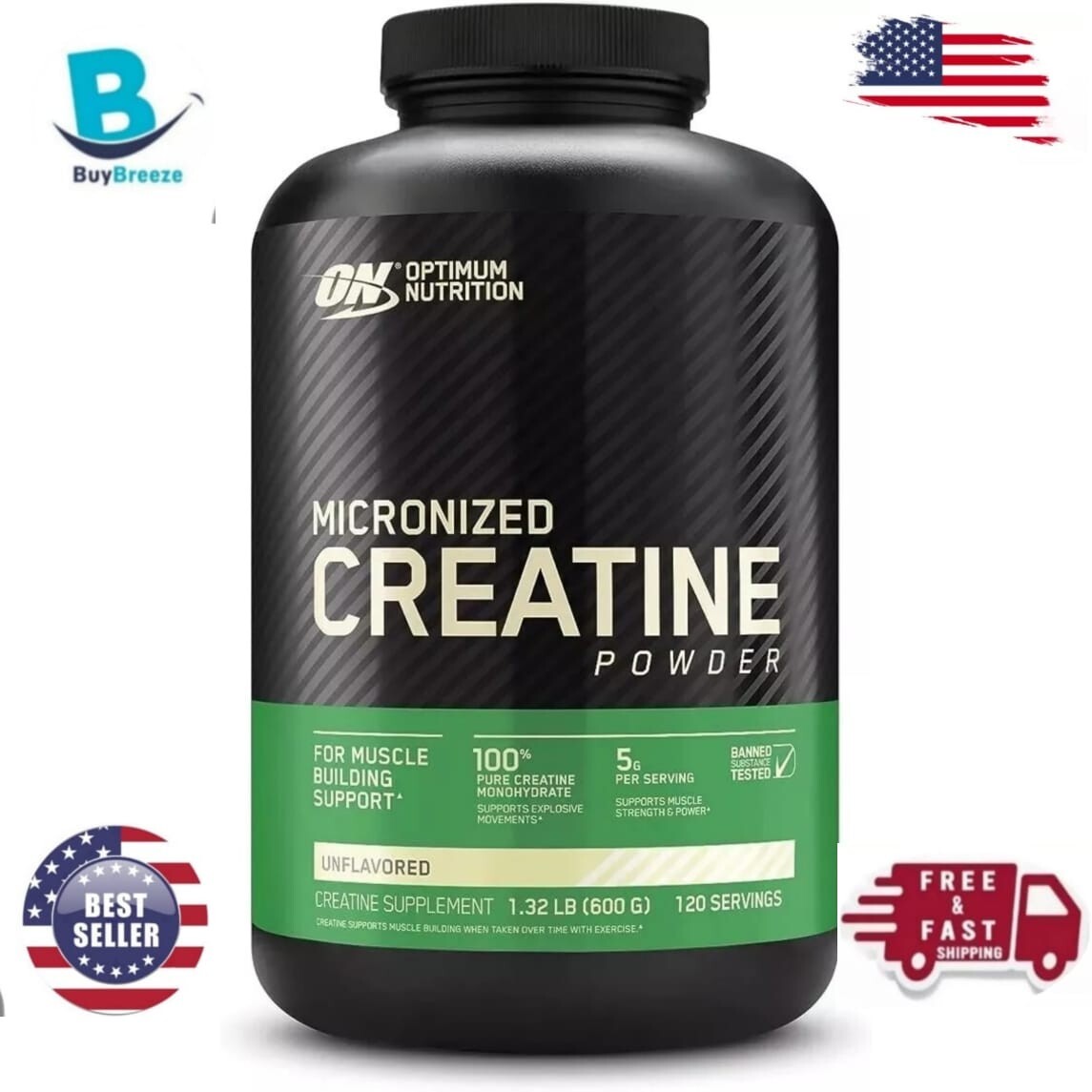 Creatina Monohidratada Suplemento En Polvo De Grado Farmaceútico 100% Pura