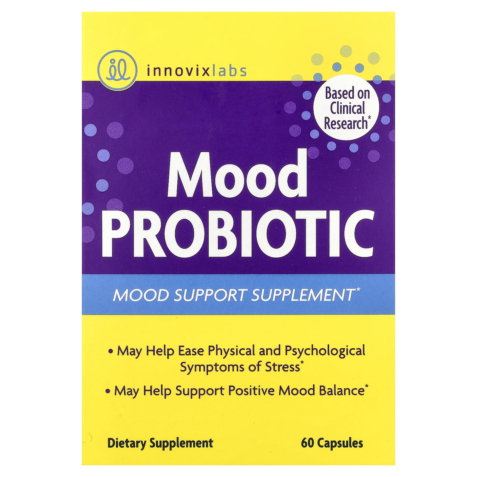 Mood Probiotic, 60 Capsules