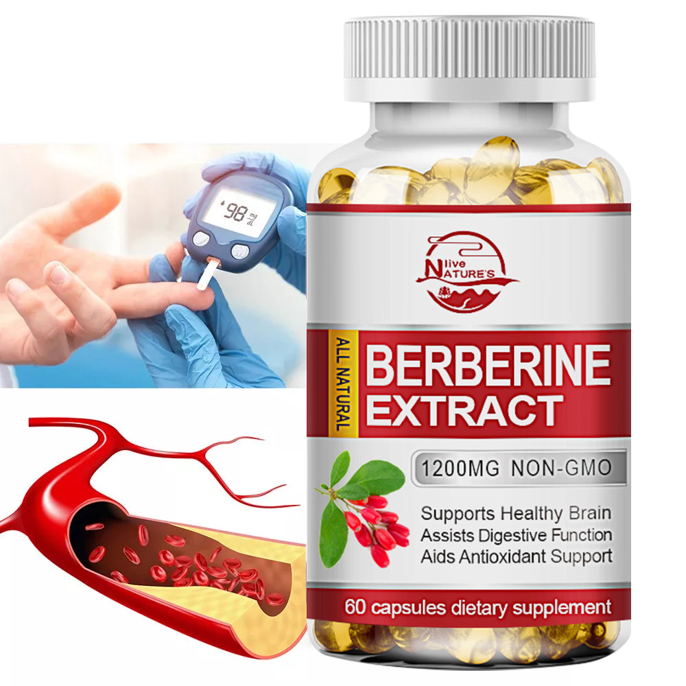 Berberine Supplement 1200mg per Serving – High Absorption Heart Health Support