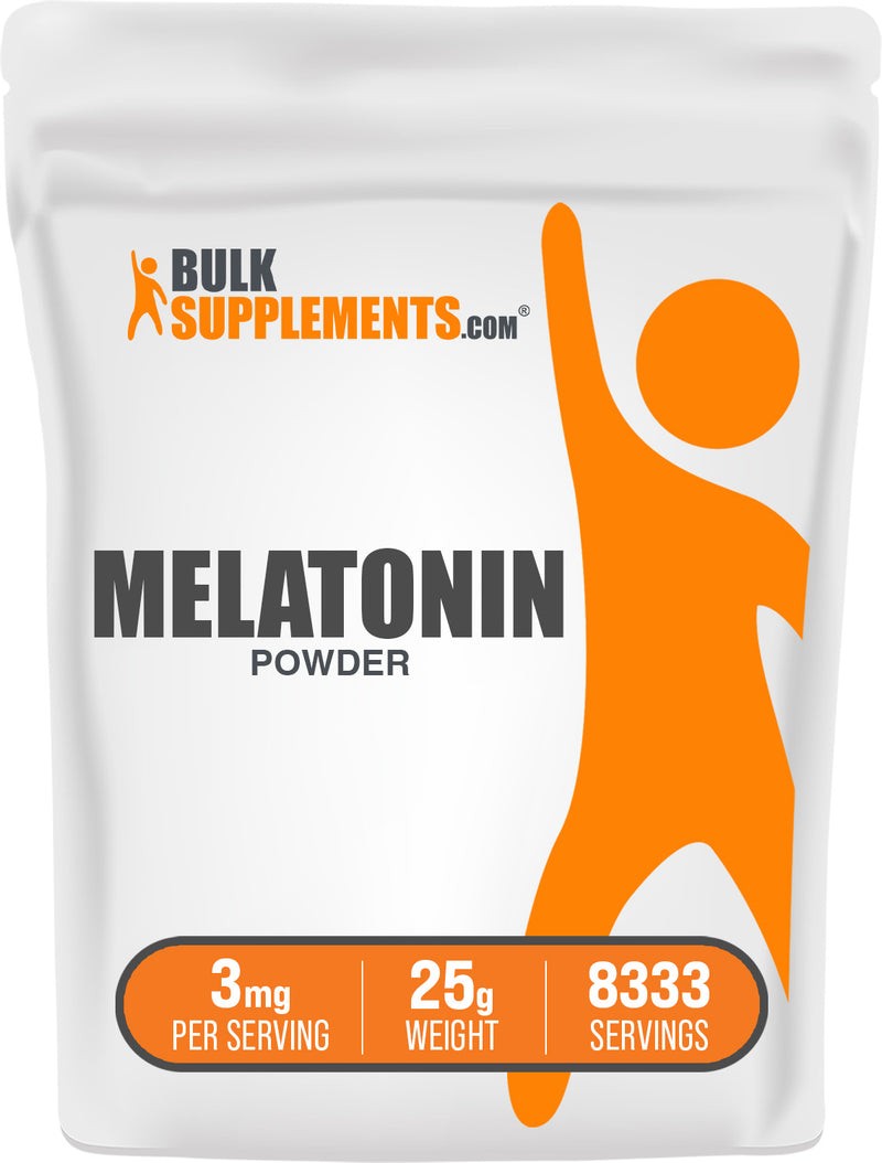 BulkSupplements Melatonin Powder – 3mg per Serving