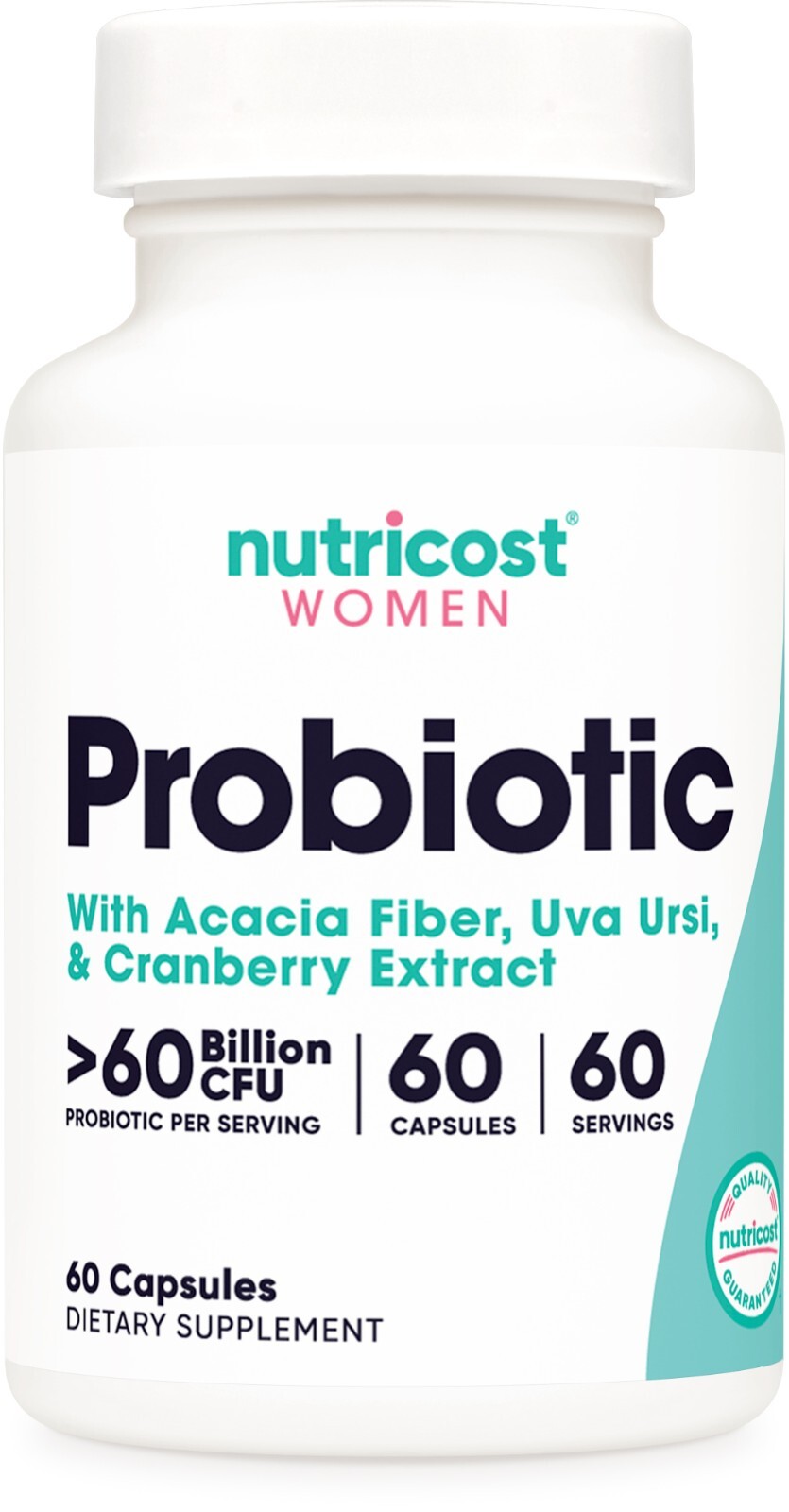 Nutricost Probiotic Complex for Women 60 Billion CFU, 60 Capsules
