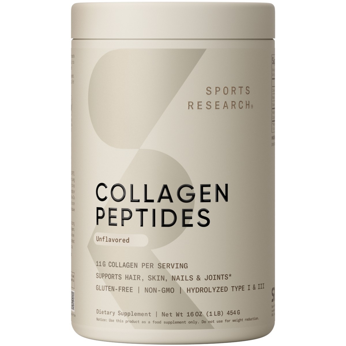 Collagen Peptides for Women & Men Hydrolyzed Type 1 & 3 Collagen Powder Protein