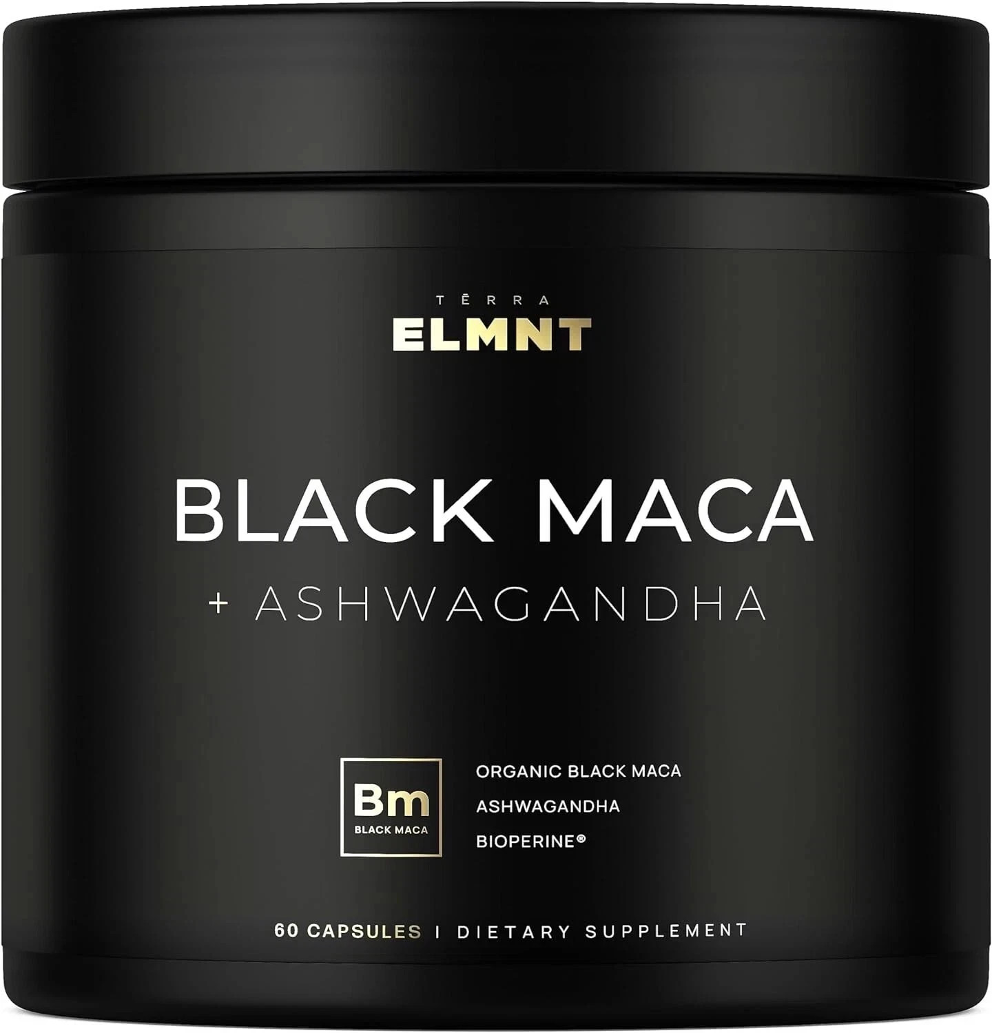 Organic Black Maca Root with Ashwagandha -Highest Potency 40,000mg 40x Strength.