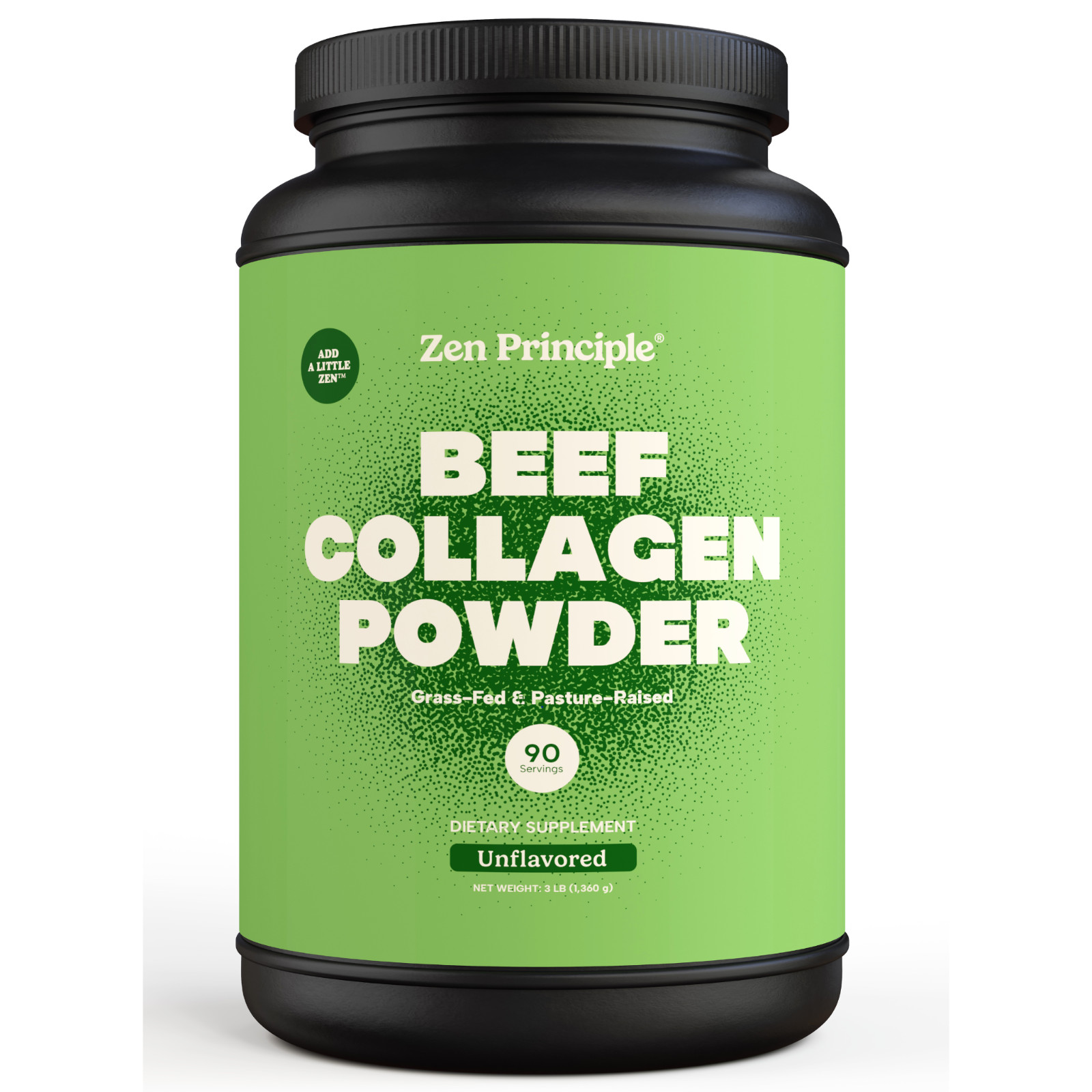 Grass-Fed Collagen Peptides Hydrolyzed 3 lb