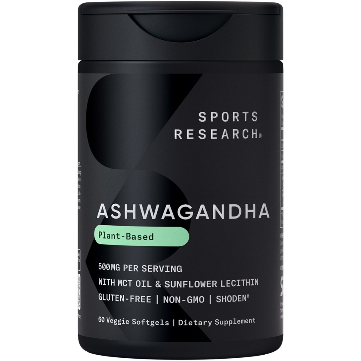 Ashwagandha 500mg – 60 Veggie Softgels – Natural Stress & Anxiety Support